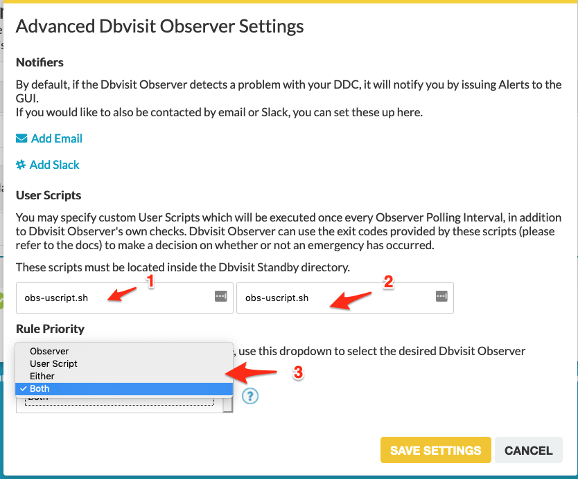 Automatic Failover - Dbvisit Observer – Dbvisit Support